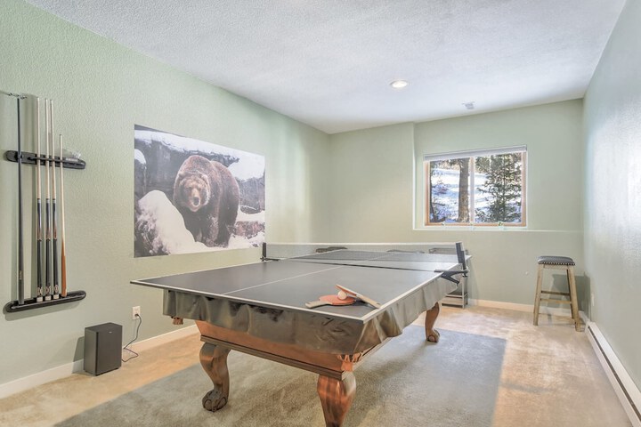 4bdhot Tubping Pong Pool Table, Gymmnt Retreat