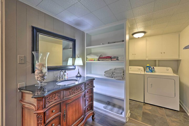 Hot Tub & Dock: Lakefront Home in Hot Springs