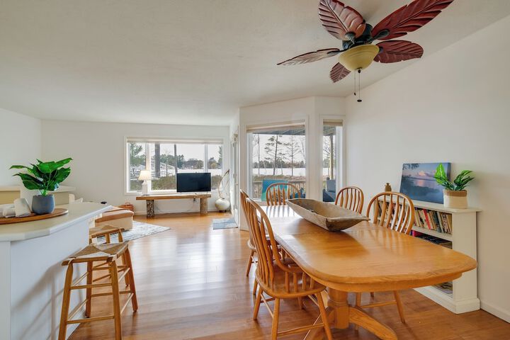 Lakefront Elk Rapids Vacation Rental w / Deck!