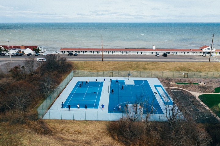 Tennis and Basketball Courts 157 of 182