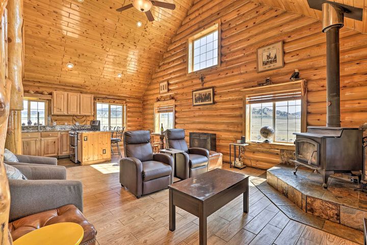 22str-00360 Fairplay Cabin w / Fire Pit Mtn Views!