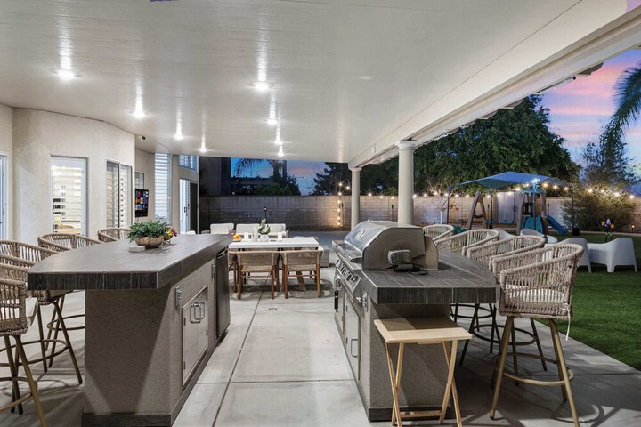 Luxury Pool Home w Theater Games & Mountain View