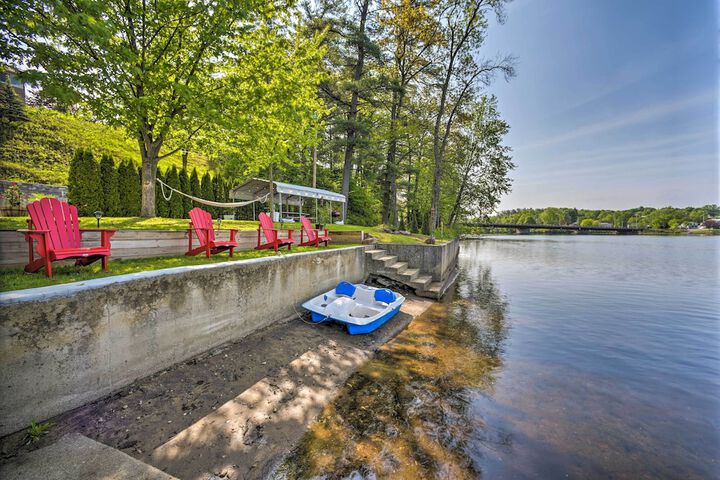 Lake Luzerne Home w / Fire Pit on Hudson River