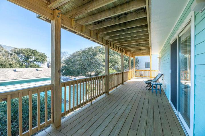 Duck R Way - Poteskeet Ocean View, 260 Yds to Beach, Pool, Hot Tub, Walk to Downtown Duck