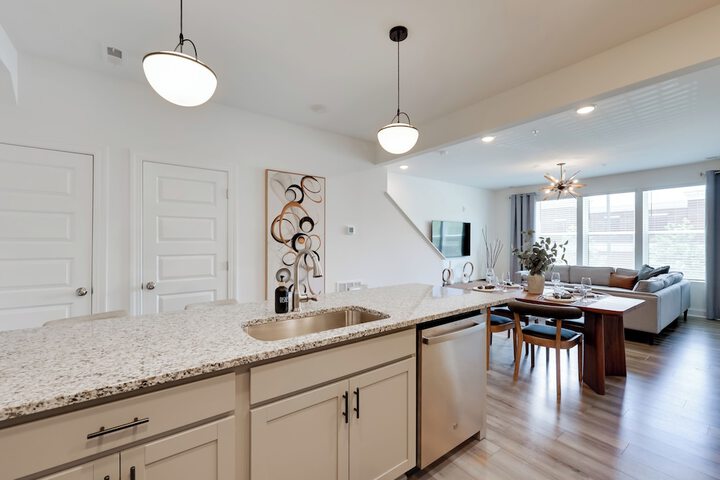 Modern Downtown Apt w / Balcony in Wake Forest!