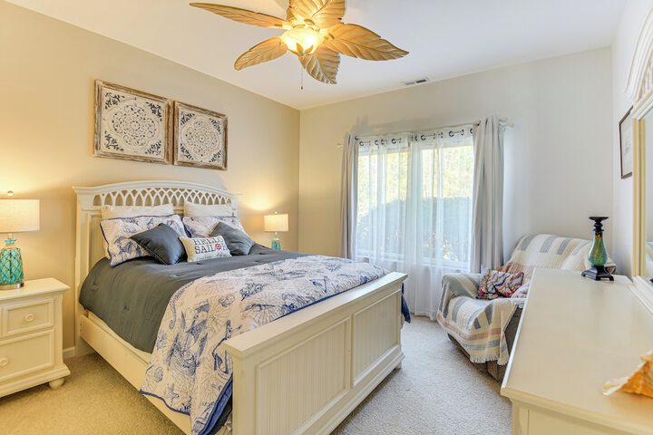 Walk to Beach: Home w / Pool Access in White Stone