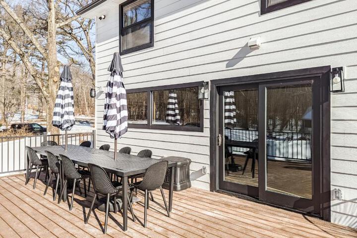 Campfire Lodge - Luxury Cabin Kid Friendly, Kaaterskill Falls, Hunter Mountain