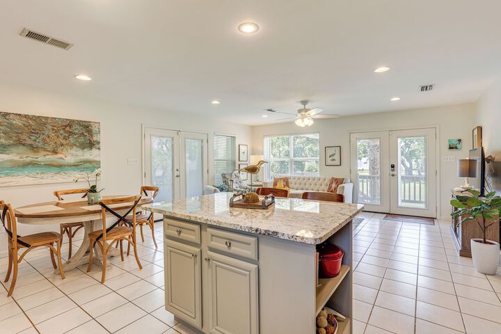 the Palm Bay St. Louis Home - Walk to Beach!