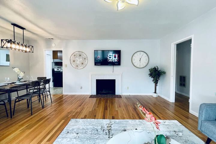 Sanmateo Cozy Central 3b1b Home Garage Parking AC