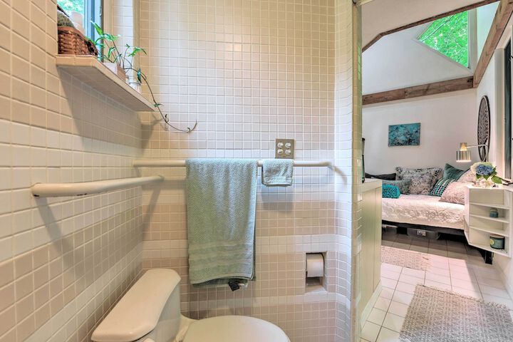 Tree-lined Robbinsville Studio Near Trails!