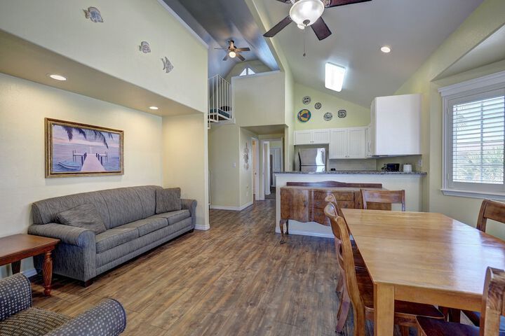 Seashell Village Resort near the beach with kitchens