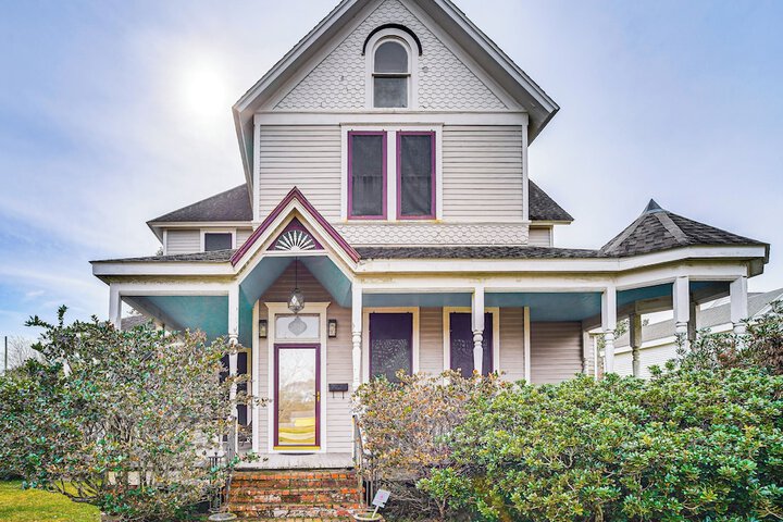Historic Home w / Wraparound Porch + Private Yard!