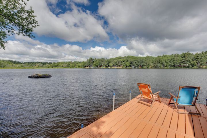 Lakefront Cabin w / Private Dock & Fire Pit!