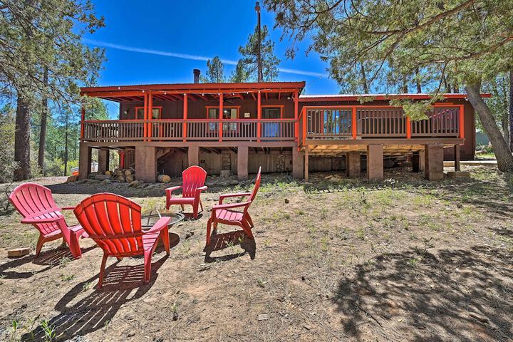 Cabin in Tonto National Forest: Deck & Views!