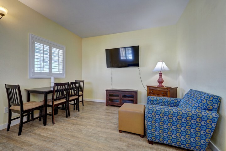 Seashell Village Resort near the beach with kitchens