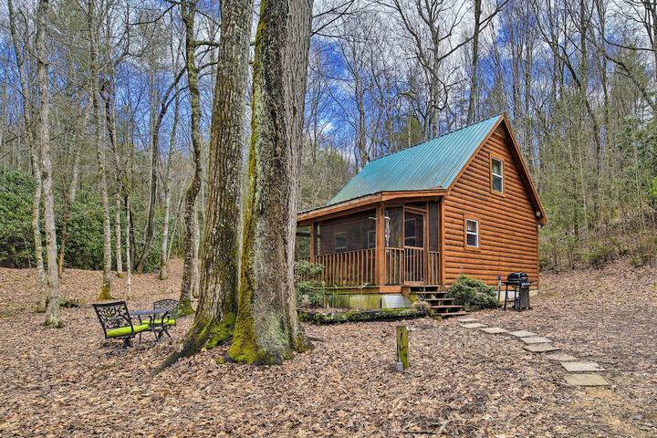 Peaceful Mountain City Cabin w / Porch & Fire Pit