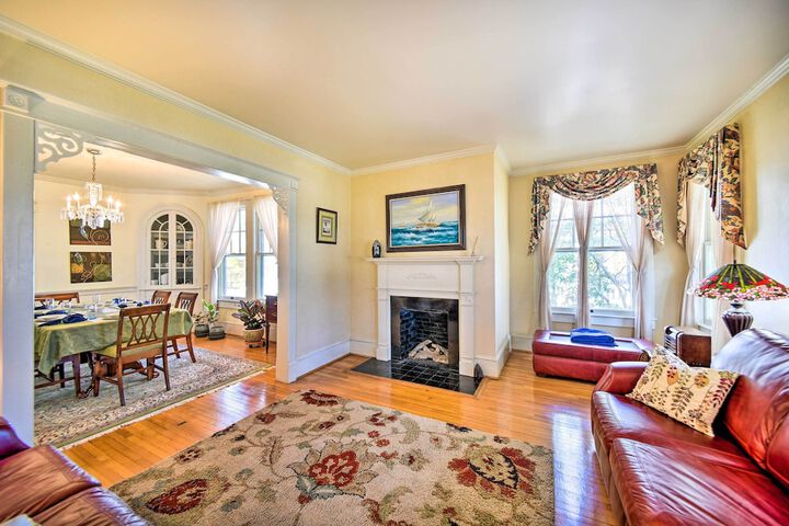Edenton Vacation Rental w / Patio: Walk Downtown