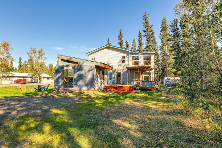 Delta Junction Retreat w / Northern Lights Cabin!