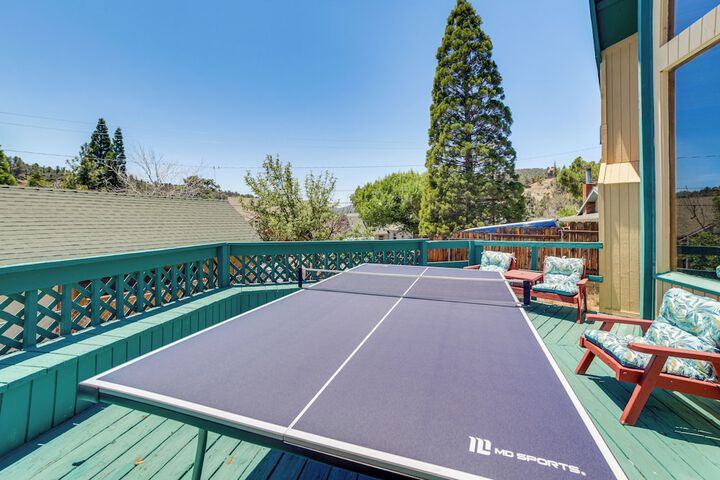 Frazier Park Cabin w / Ping-pong Table Near Trails