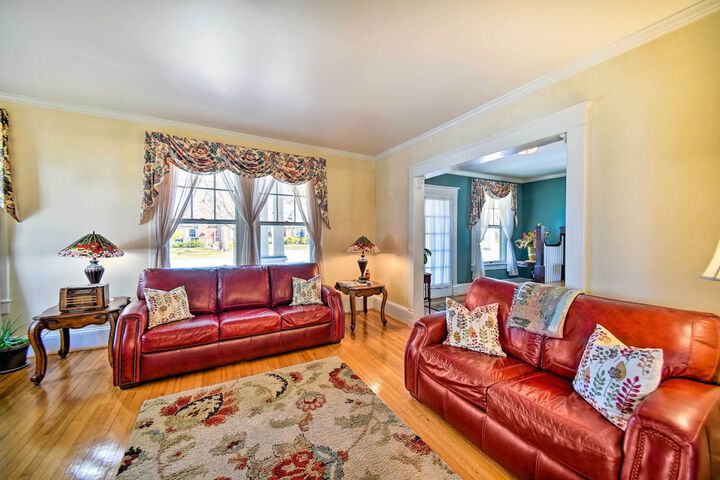 Edenton Vacation Rental w / Patio: Walk Downtown