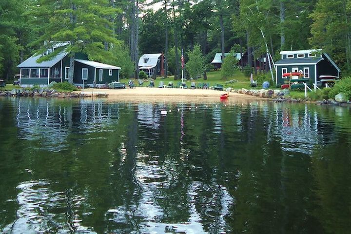 Schoolhouse at Gilmore Camps on Kezar Lake