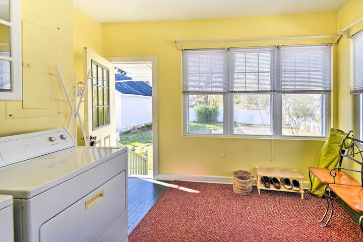 Edenton Vacation Rental w / Patio: Walk Downtown