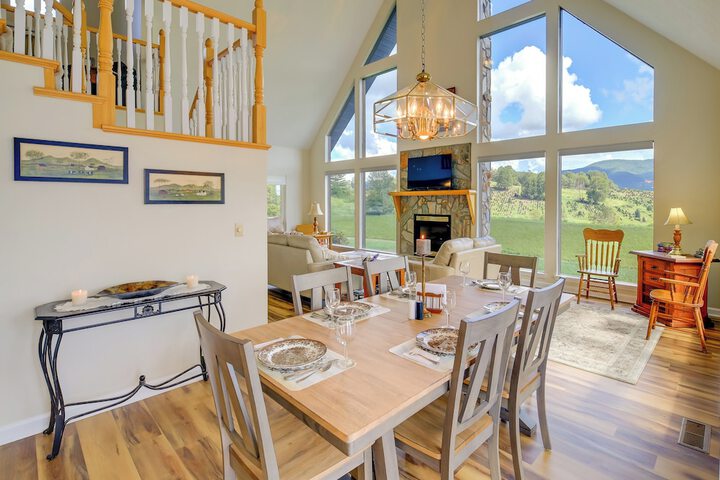 Secluded Mountain City Home w / Deck & Views!