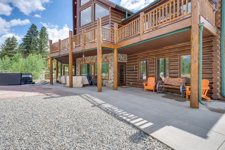 Alma Mountain Getaway w / Private Hot Tub & Views