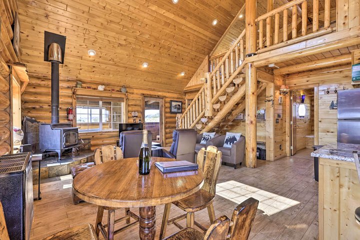22str-00360 Fairplay Cabin w / Fire Pit Mtn Views!