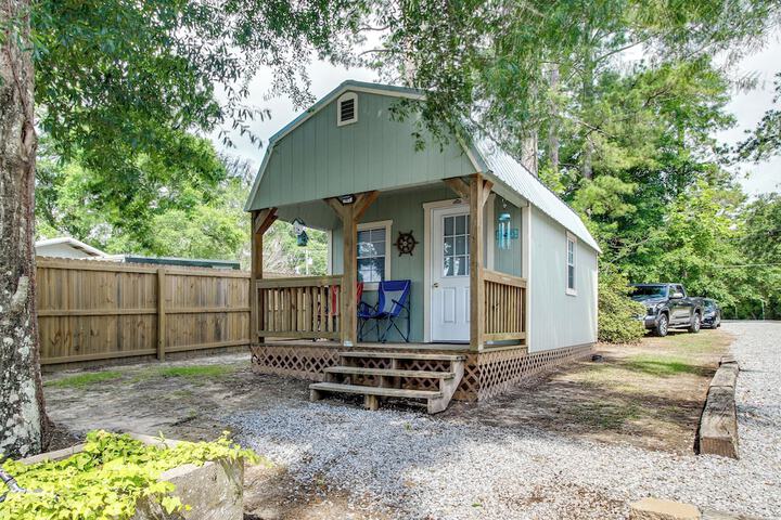 Private Dock + Fire Pit: Gantt Lake Getaway!