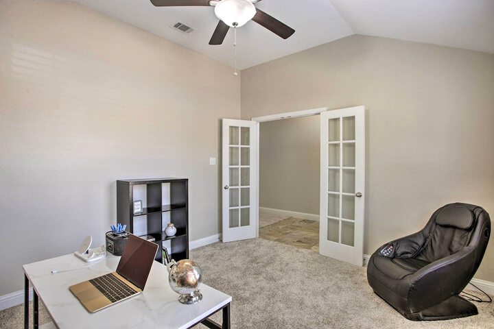 Private Yard & Grill: Greenville Vacation Rental
