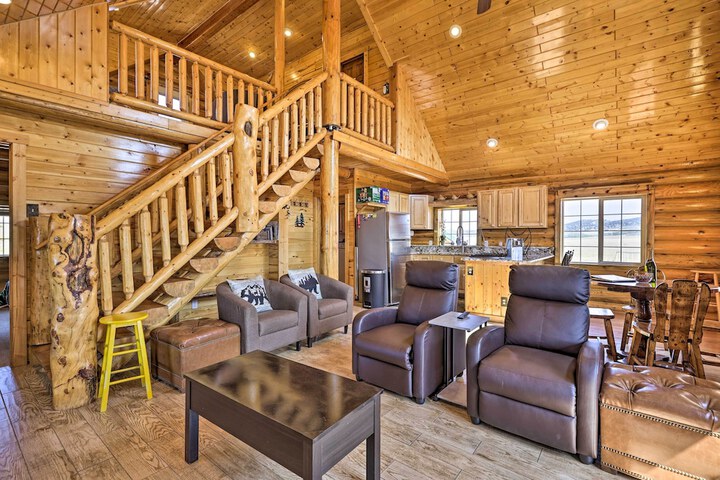 22str-00360 Fairplay Cabin w / Fire Pit Mtn Views!