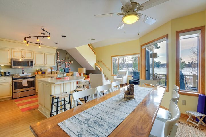Elk Rapids Condo w / Balcony Overlooking Elk Lake!