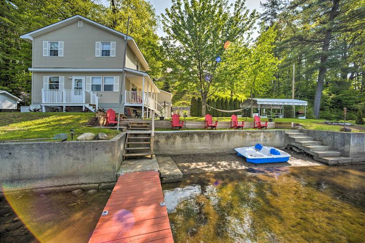 Lake Luzerne Home w / Fire Pit on Hudson River