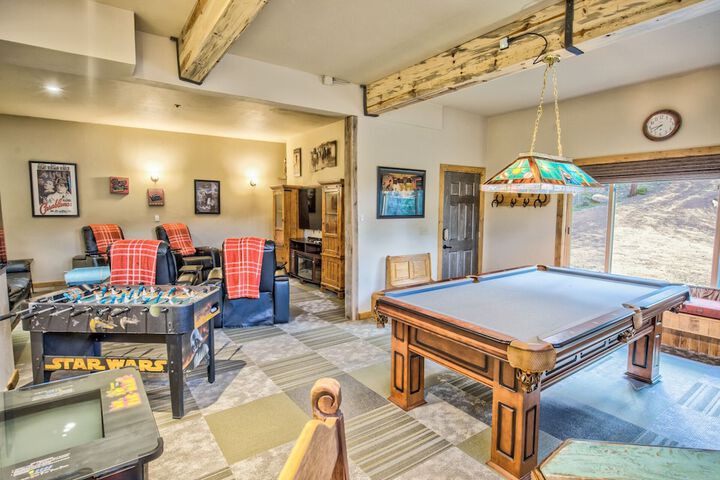 Mountain Getaway Cabinhot Tub & Pool Table4bd