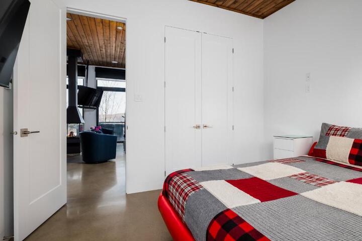 Loft Exécutif CherLieu de luxe avec vue sur golf et montagnes
