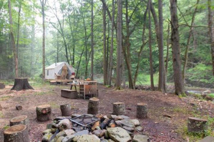 Tentrr Brookside at Camp RelevÉ