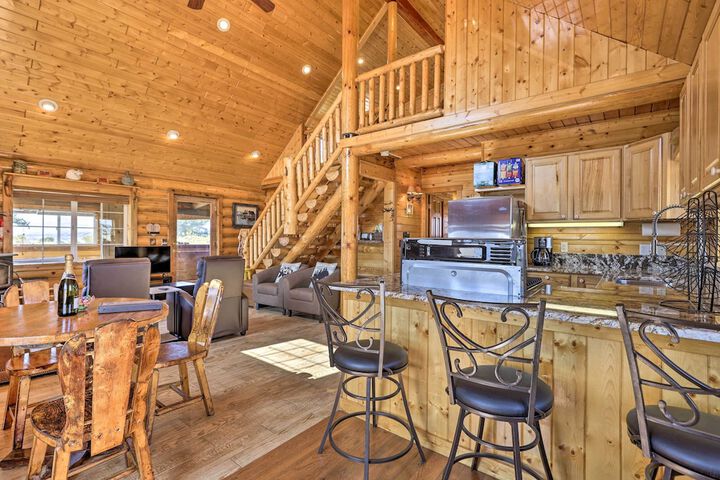 22str-00360 Fairplay Cabin w / Fire Pit Mtn Views!