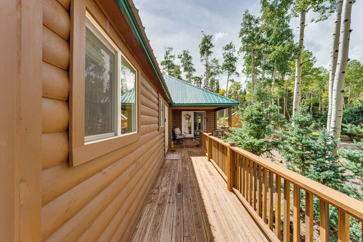 Mountain Views: Cabin in Fort Garland Near Hiking