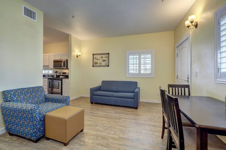 Seashell Village Resort near the beach with kitchens