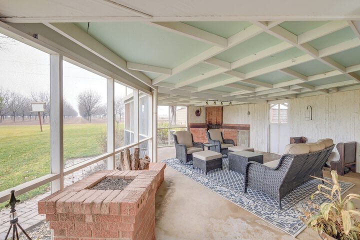 Peaceful Artesia Vacation Rental w / Orchard Views!