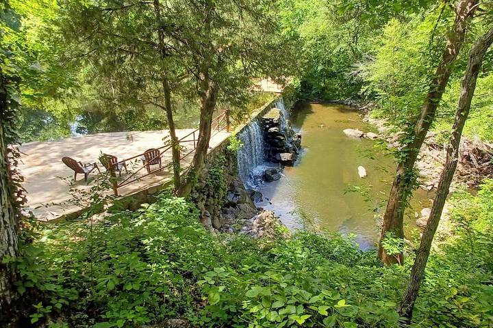 Warm + Peaceful Home w / Fire Pit on Haw River