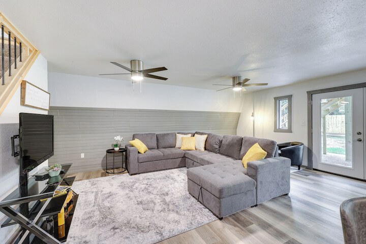 Family-friendly Broken Bow Home w / Grill!