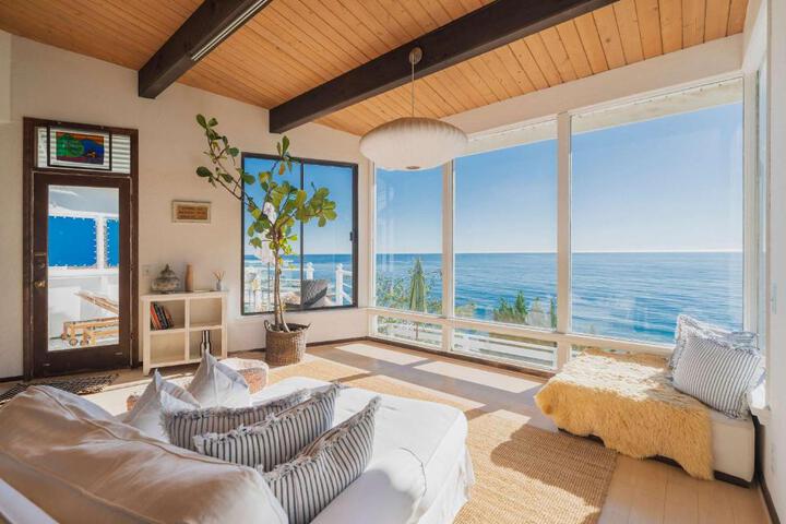 Malibu Villa with Beach Access and Ocean View