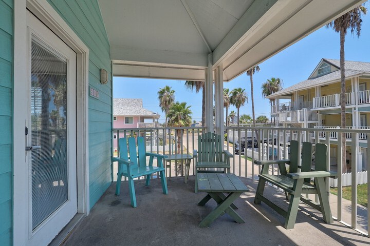 Seashell Village Resort near the beach with kitchens