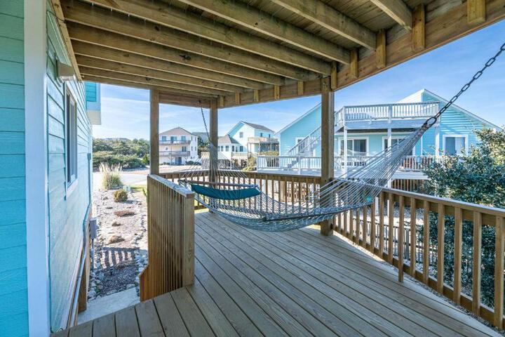 Duck R Way - Poteskeet Ocean View, 260 Yds to Beach, Pool, Hot Tub, Walk to Downtown Duck