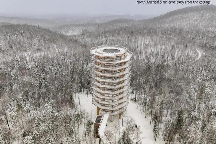 Breathtaking log house with HotTub - Winter paradise in Tremblant