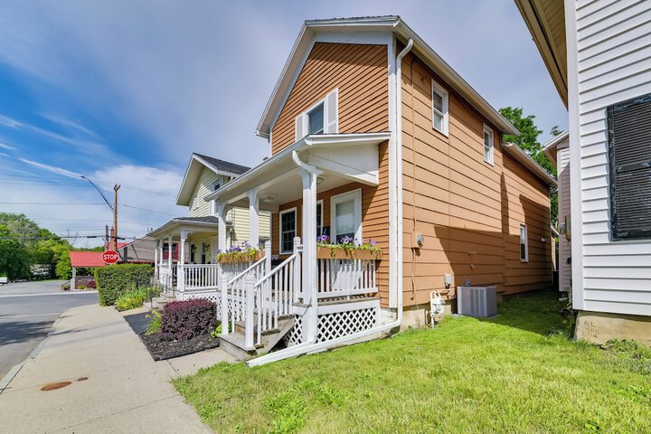 Walk to Parks & Dining: Cozy Canandaigua Home!