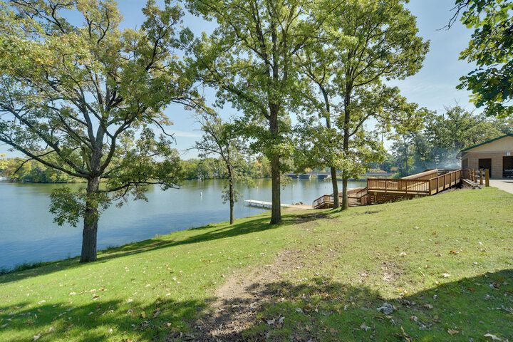 Pet Friendly - Rice Lake Home w / Private Dock!