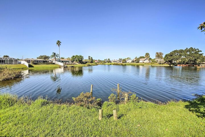 Waterfront Port Richey House w / Heated Pool!